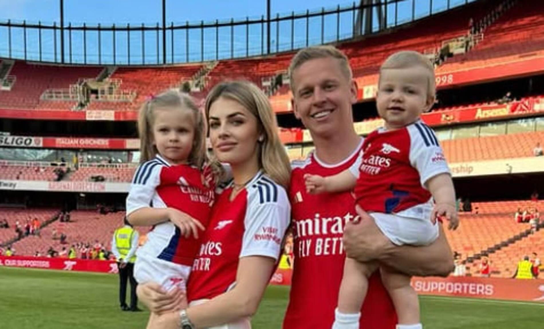 Зінченко разом із сім'єю / Фото іnstagram.com/v.lada_sedan