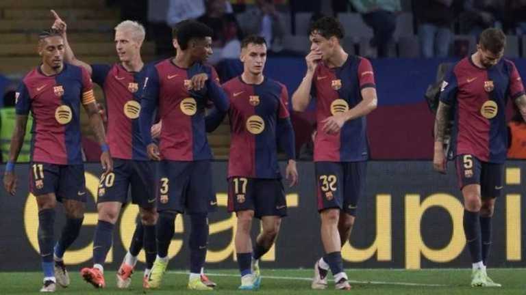 Гравці Барселони / Фото з офіційного сайту Ла Ліги Гравці Барселони / Фото з офіційного сайту Ла Ліги