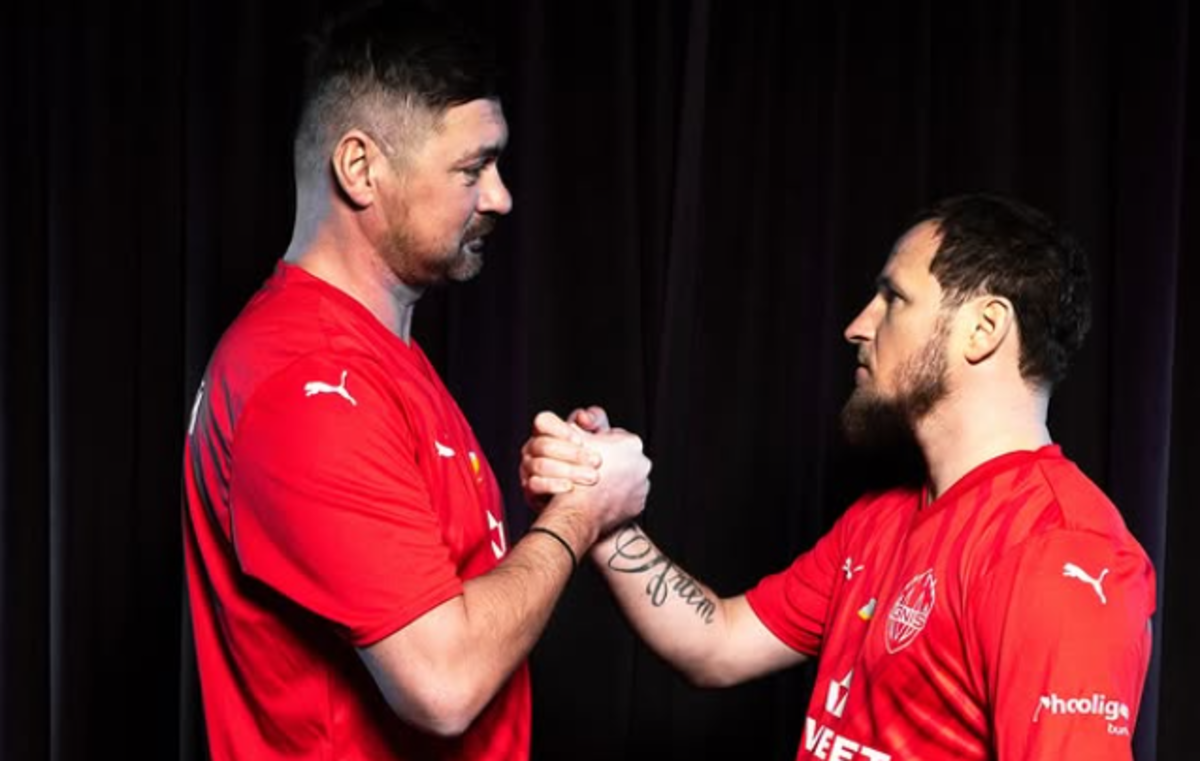 Мілевський і Алієв / Фото із соцмереж