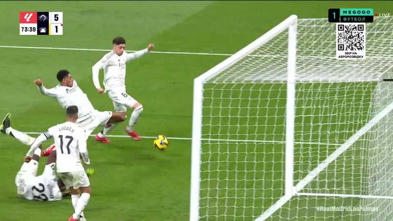 Реал Мадрид - Лас-Пальмас / скріншот трансляції Реал Мадрид - Лас-Пальмас / скріншот трансляції