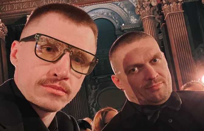 Александр Усик и Сергей Лапин / фото из Instagram Александр Усик и Сергей Лапин / фото из Instagram