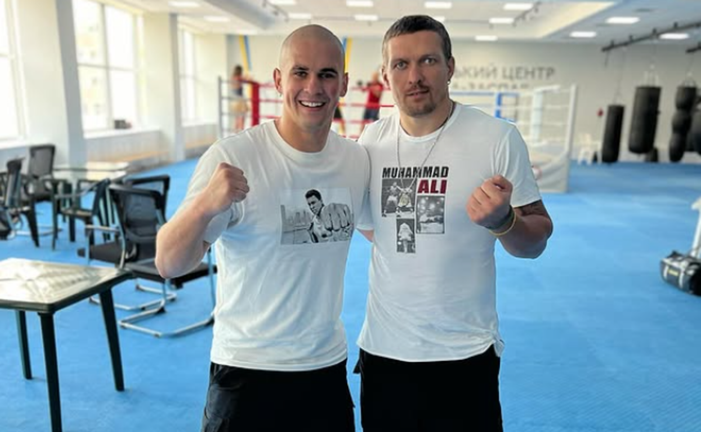 Ловчинський та Усик / Фото з Instagram Ловчинський та Усик / Фото з Instagram