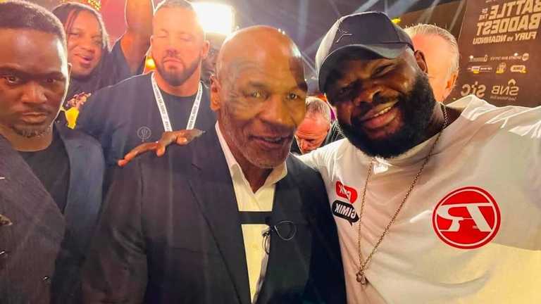 Мартин Баколе и Майк Тайсон / фото из Instagram Мартин Баколе и Майк Тайсон / фото из Instagram