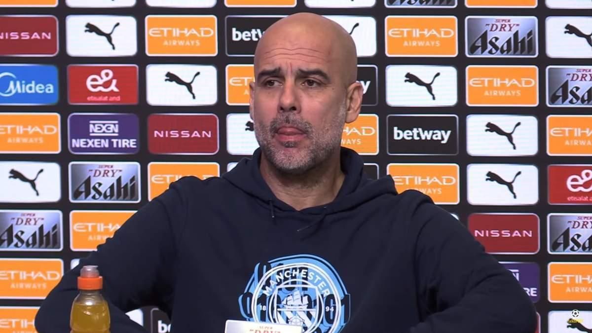 Хосеп Гвардиола / скриншот с видео пресс-конференции