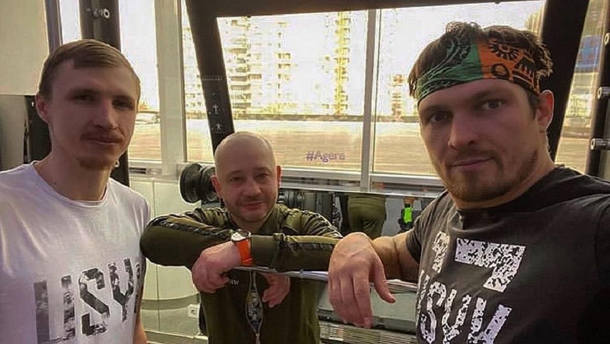 Лапін, Ткаченко і Усик / Фото instagram.com/tkachenko_yurii