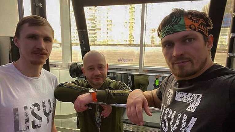 Лапін, Ткаченко і Усик / Фото instagram.com/tkachenko_yurii Лапін, Ткаченко і Усик / Фото instagram.com/tkachenko_yurii