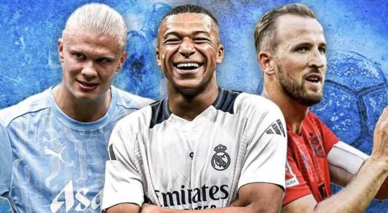 Холанд Мбаппе и Кейн / GiveMeSport Холанд Мбаппе и Кейн / GiveMeSport