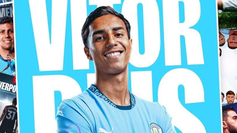 Вітор Рейс / Фото Манчестер Сіті Вітор Рейс / Фото Манчестер Сіті