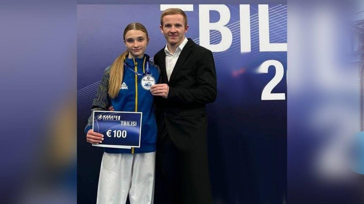 Каратисты Дарья и Евгений Пилипюки / фото Александр Пикулин