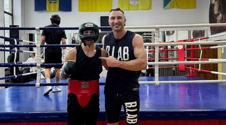 Віктор Постол і Володимир Кличко / Фото instagram.com/icemanpostol Віктор Постол і Володимир Кличко / Фото instagram.com/icemanpostol