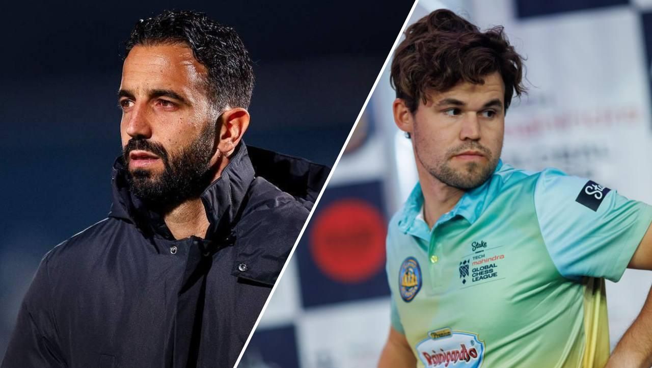 Аморим и Карлсен / коллаж Спорт 24 Аморим и Карлсен / коллаж Спорт 24