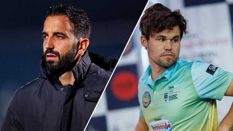 Аморим и Карлсен / коллаж Спорт 24 Аморим и Карлсен / коллаж Спорт 24