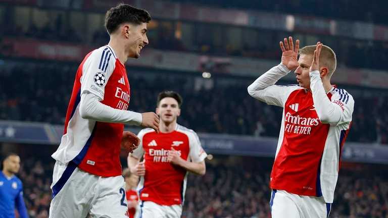 Кай Хаверц и Александр Зинченко / фото: Nigel French/Sportsphoto/Allstar via Getty Images Кай Хаверц и Александр Зинченко / фото: Nigel French/Sportsphoto/Allstar via Getty Images