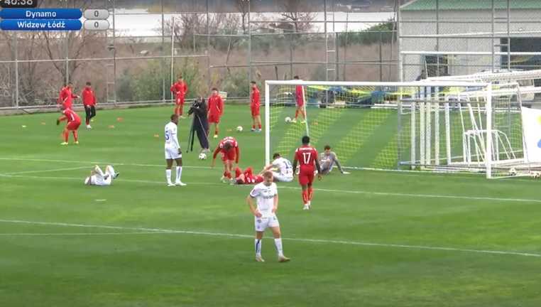 Видзев открыл счет / Скриншот из видео Видзев открыл счет / Скриншот из видео
