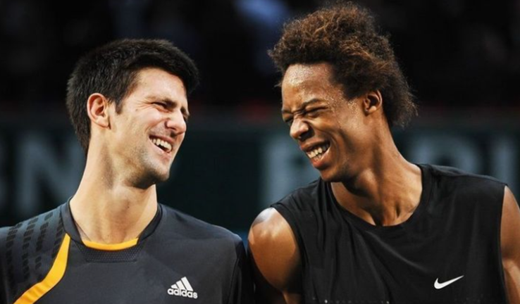 Джоковіч й Монфіс / Фото з відкритих джерел Джоковіч й Монфіс / Фото з відкритих джерел