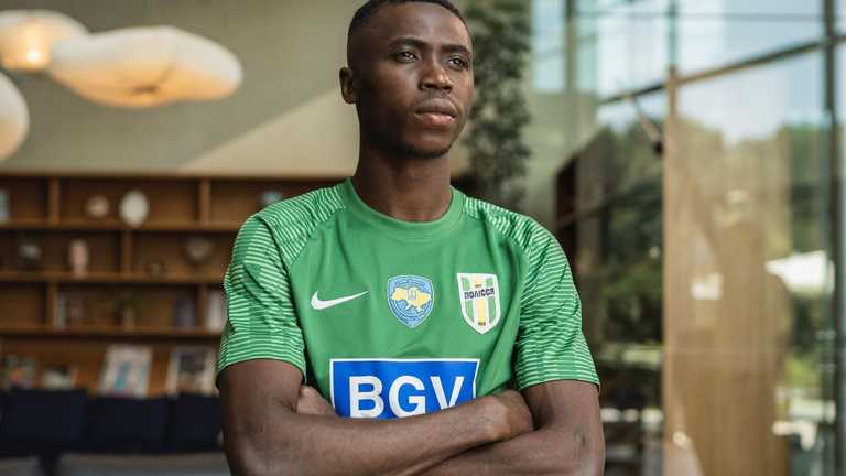 Макуана в Поліссі / фото ФК Полісся Макуана в Поліссі / фото ФК Полісся