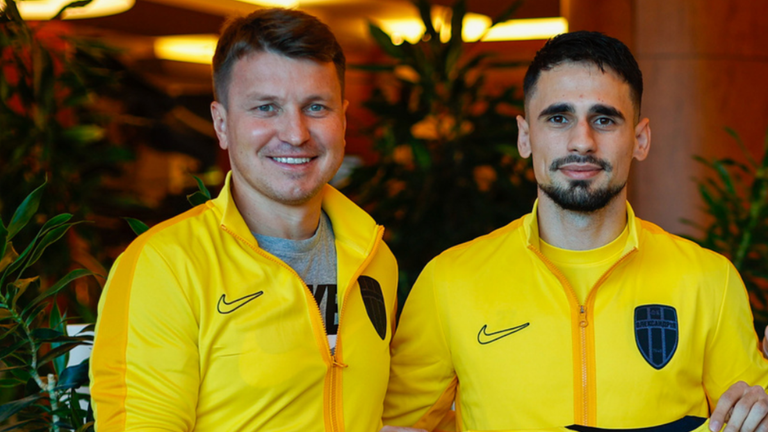 Руслан Ротань й Теді Цара / Фото ФК Олександрія Руслан Ротань й Теді Цара / Фото ФК Олександрія