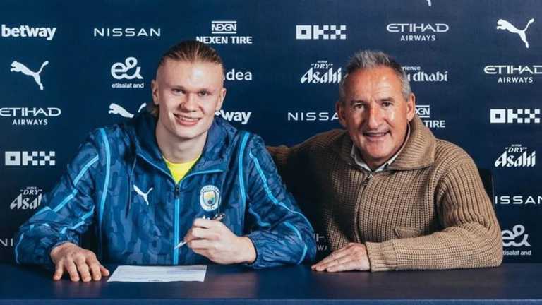 Эрлинг Холанд подписал новый контракт с Ман Сити / Фото Манчестер Сити Эрлинг Холанд подписал новый контракт с Ман Сити / Фото Манчестер Сити