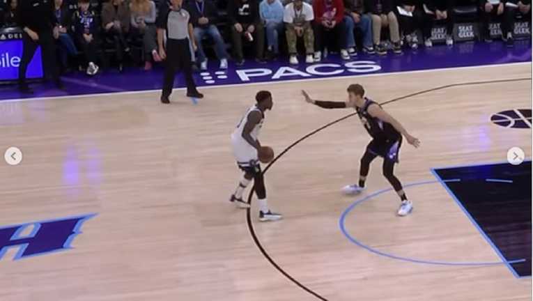 Міннесота здолала Юту / Скріншот з відео Міннесота здолала Юту / Скріншот з відео