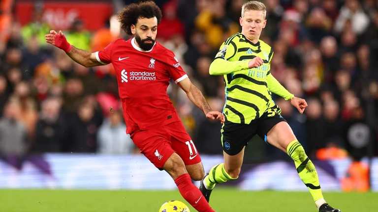 Мохамед Салах и Александр Зинченко / фото: Getty images Мохамед Салах и Александр Зинченко / фото: Getty images