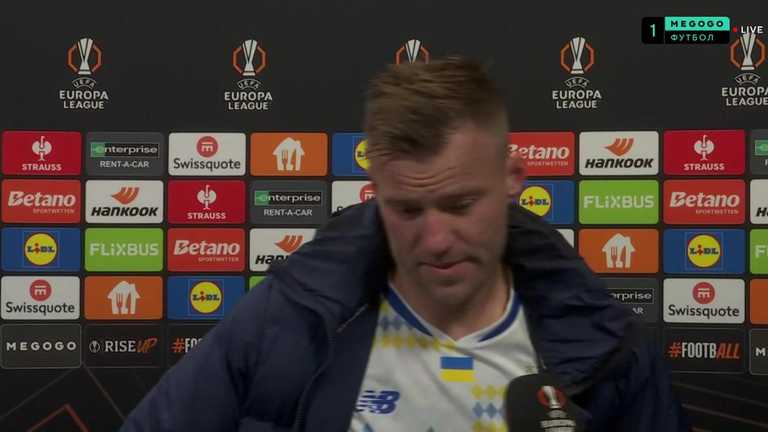 Андрей Ярмоленко / скриншот трансляции Андрей Ярмоленко / скриншот трансляции