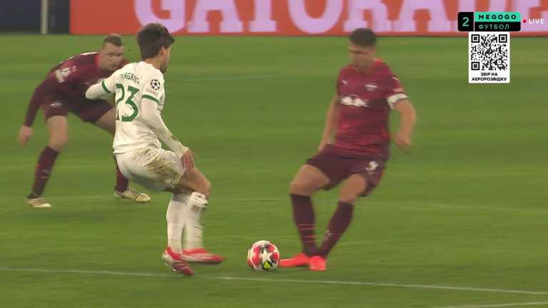 РБ Лейпциг - Спортінг / скріншот трансляції РБ Лейпциг - Спортінг / скріншот трансляції