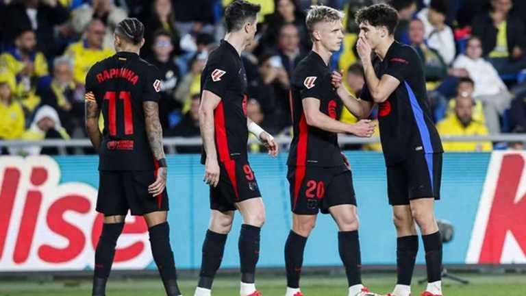 Игроки Барселоны / Фото с официального сайта Ла Лиги Игроки Барселоны / Фото с официального сайта Ла Лиги