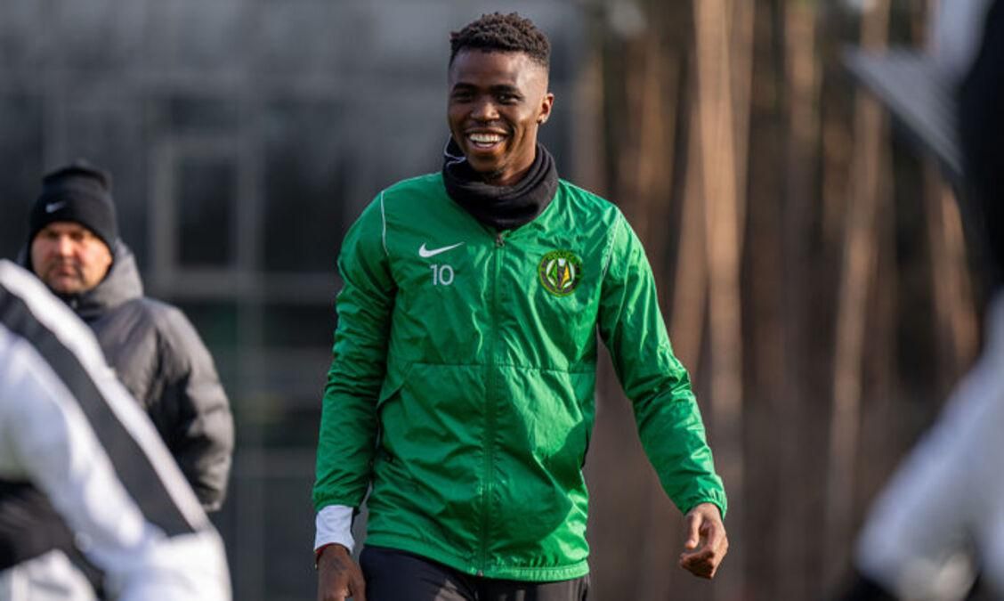 Бени Макуана / Фото: ФК Полесье Бени Макуана / Фото: ФК Полесье