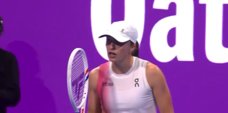 Іга Свьонтек / Скріншот