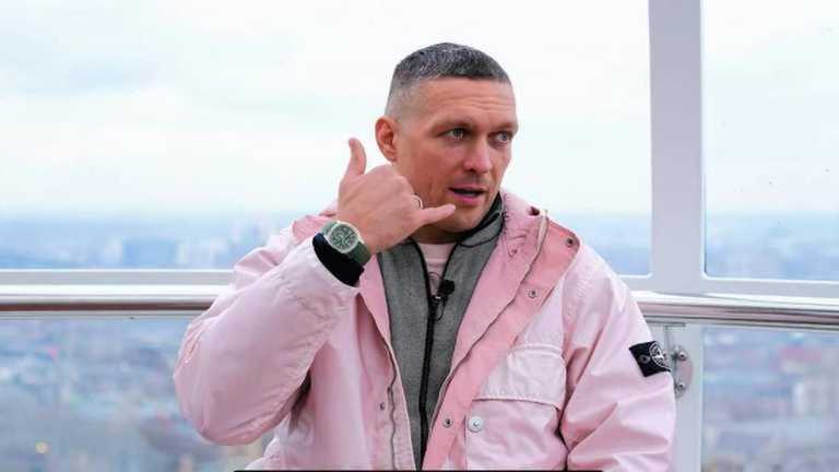 Олександр Усик / Скріншот із відео Олександр Усик / Скріншот із відео