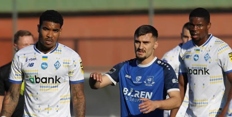 Іме Окон (праворуч) / Фото ФК Динамо Іме Окон (праворуч) / Фото ФК Динамо