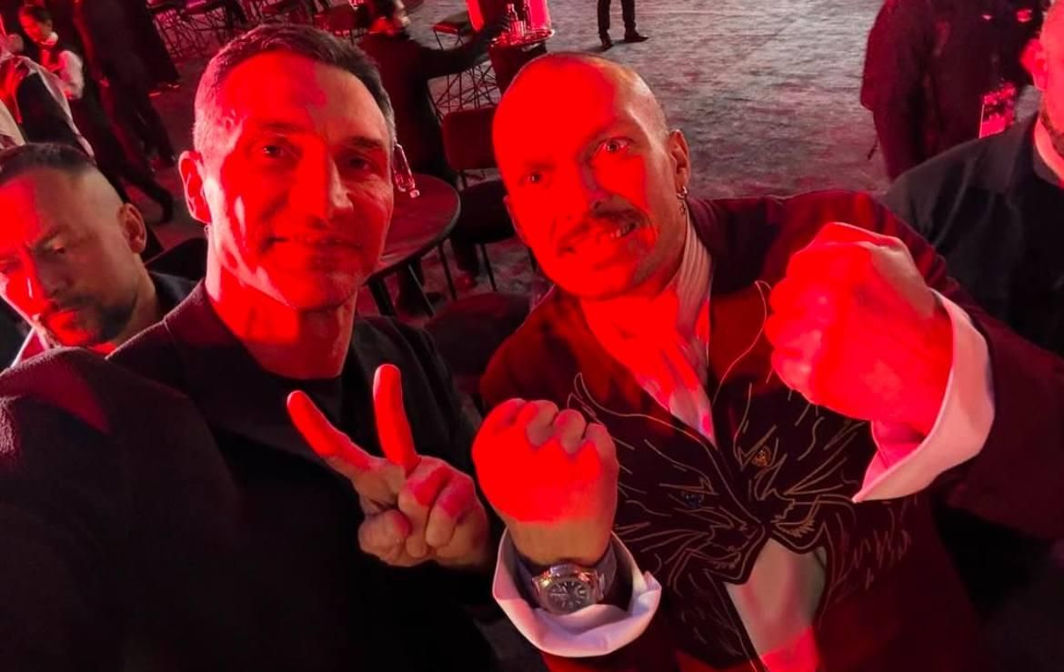 Владимир Кличко и Александр Усик / фото из Instagram