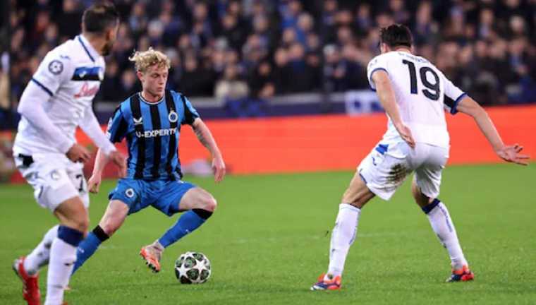 Брюгге – Аталанта – 2:1 / Фото EPA Брюгге – Аталанта – 2:1 / Фото EPA