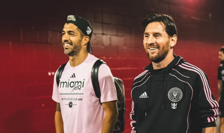 Луїс Суарес та Ліонель Мессі / Фото з Instagram Луїс Суарес та Ліонель Мессі / Фото з Instagram