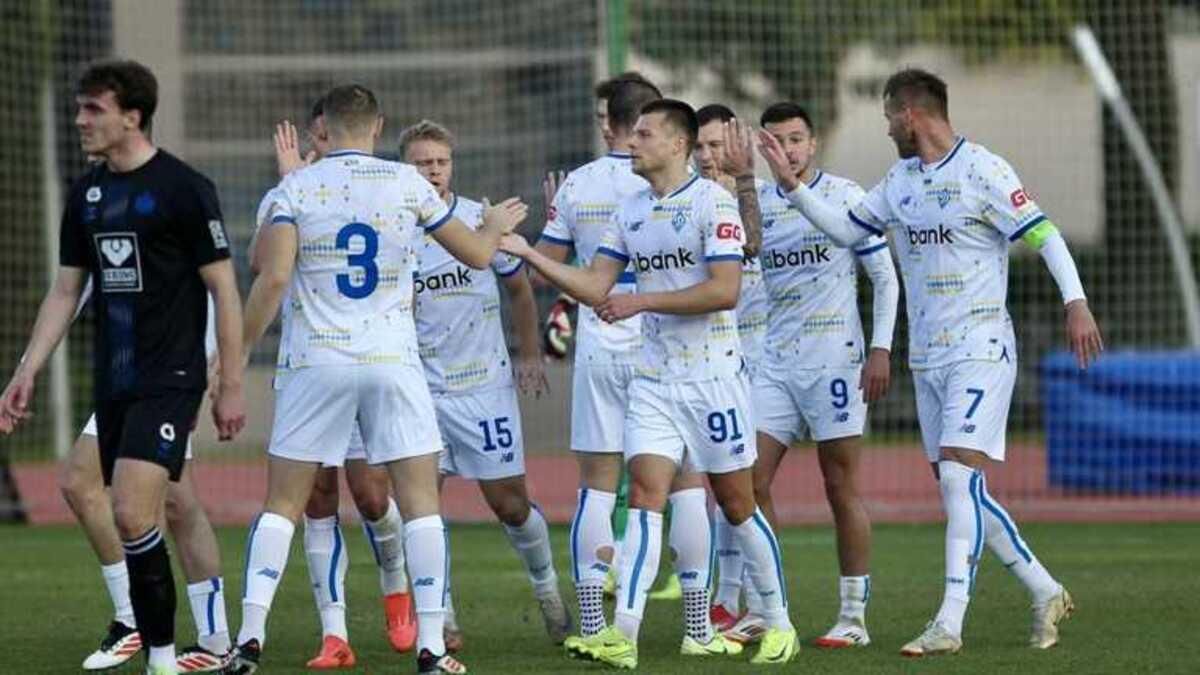 Гравці Динамо / Фото ФК Динамо