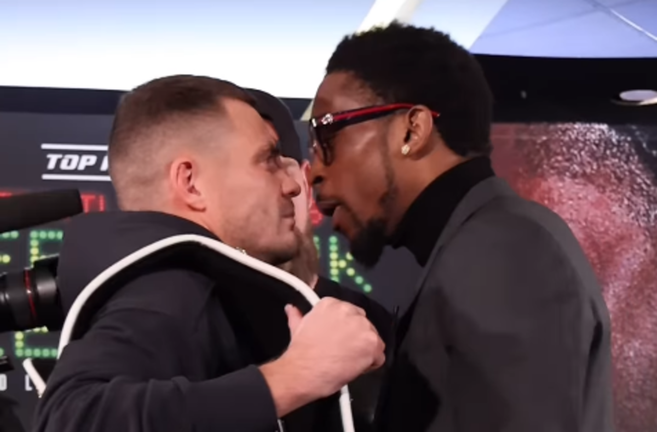 Денис Берінчик й Кейшон Девіс / Скріншот Денис Берінчик й Кейшон Девіс / Скріншот