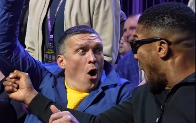 Усик й Джошуа / Фото з X Усик й Джошуа / Фото з X