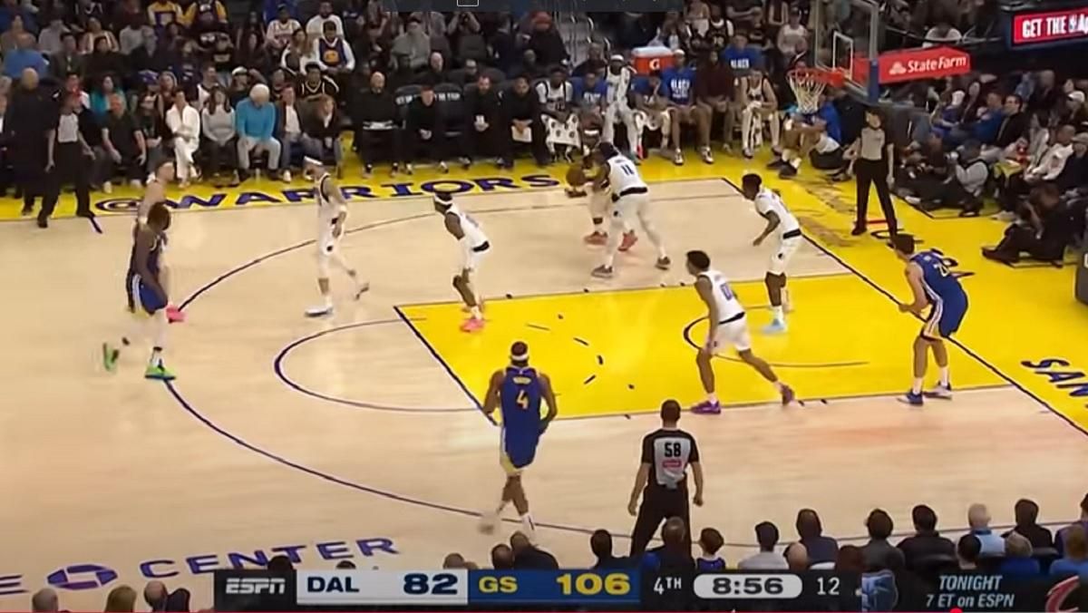 Голден Стейт переміг Лаллас / Скріншот з відео