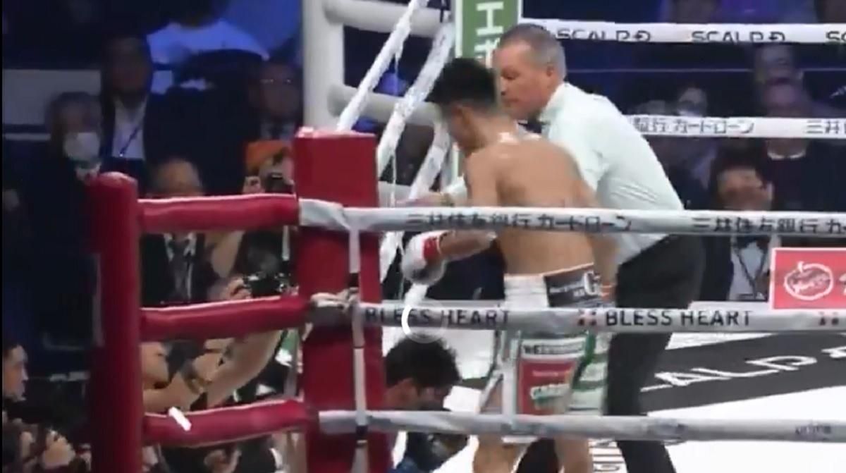 Накатані відправив Куельяра у нокаут / Скріншот з відео