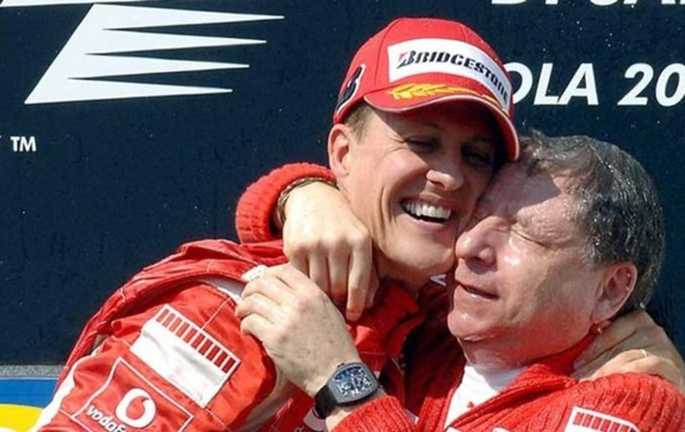 Жан Тодт і Міхаель Шумахер / Фото snaplap.net Жан Тодт і Міхаель Шумахер / Фото snaplap.net