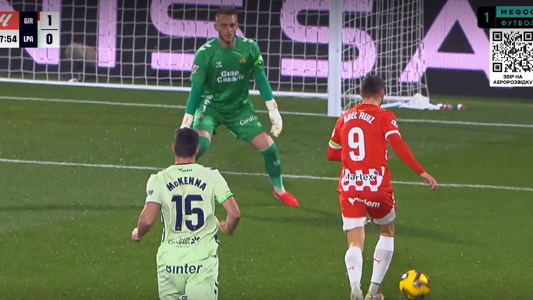 Жирона – Лас-Пальмас / Скріншот Жирона – Лас-Пальмас / Скріншот