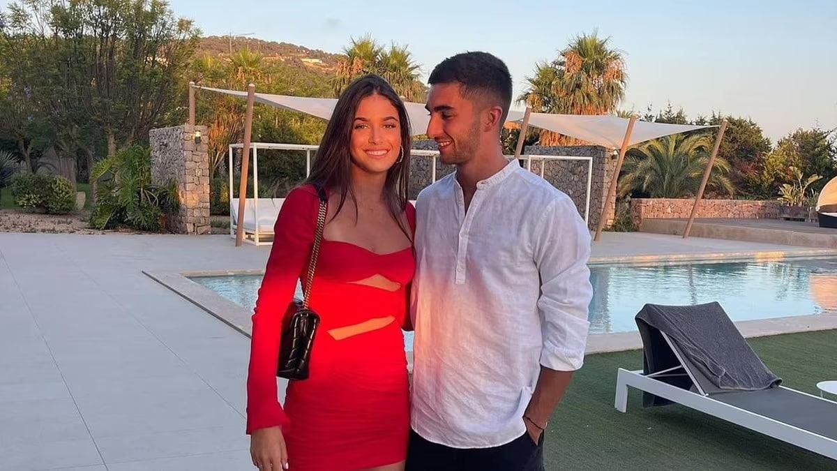 Ферран Торрес і Сіра Мартінес / Фото з соцмереж