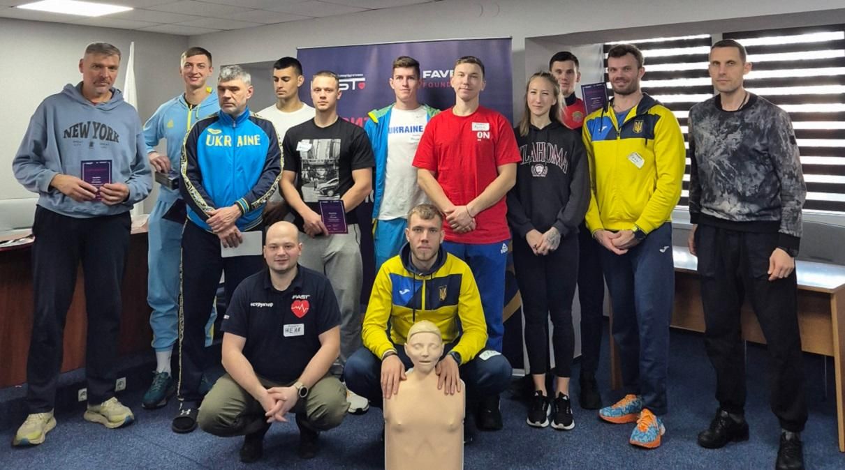 Favbet учит украинских спортсменов спасать жизни