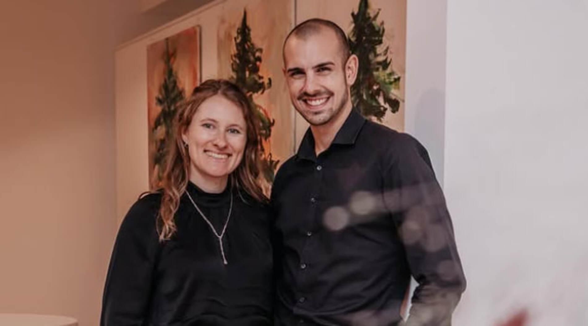 Янина Хеттих-Вальц с мужем / Фото с Instagram