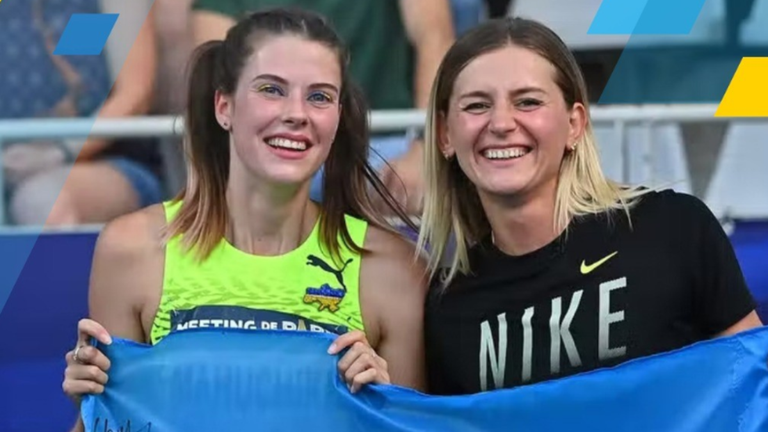 Ярослава Магучіх та Катерина Табашник / Фото НОК Ярослава Магучіх та Катерина Табашник / Фото НОК