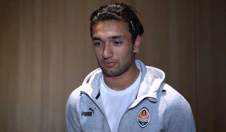 Хусрав Тоиров / Фото ФК Шахтер Хусрав Тоиров / Фото ФК Шахтер