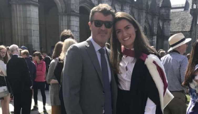 Рой Кін з донькою / Фото зі соцмереж