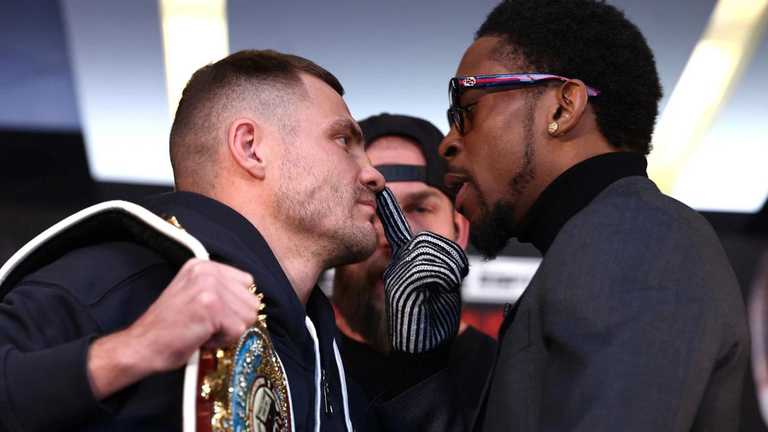 Денис Беринчик и Кейшон Дэвис / Top Rank Денис Беринчик и Кейшон Дэвис / Top Rank