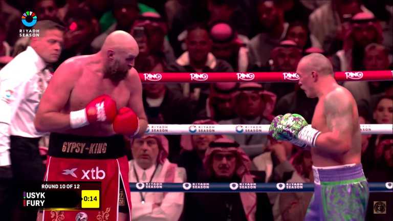 Усик - Фьюри / скриншот видео Усик - Фьюри / скриншот видео