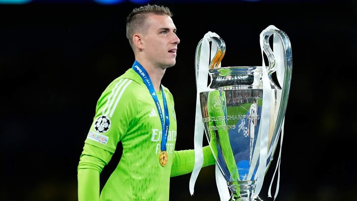 Андрій Лунін / Фото Getty images